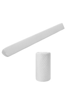 VEVOR Toddlers Bed Bumper, 56-inch Non-Slip Bed Rail Bumper, High-Rebound Foam Bedrail Guard for Toddlers with Machine-Washable Cover for Twin, F