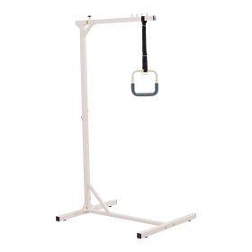 VEVOR Trapeze Bar for Bed Mobility, Heavy-Duty Steel Free Standing Trapeze Bar 250 LBS Weight Capacity