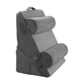 VEVOR Wedge Pillow for Sleeping, 4 Pcs Adjustable Orthopedic Bed Wedge Set, Support Arm Leg Neck Shoulder, Post Surgery Pillow for Back Pain